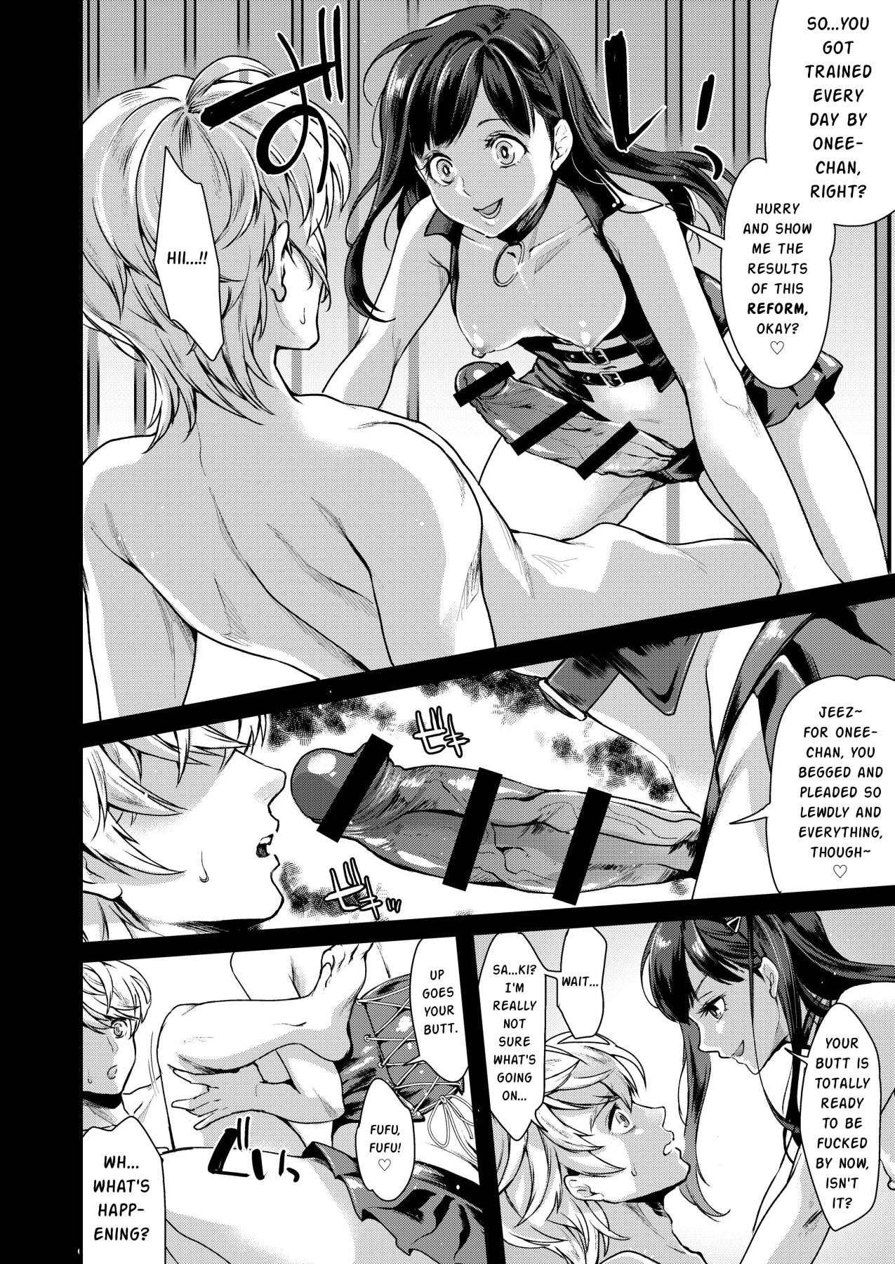 Hentai Manga Comic-Criminal Lust Training Record - A Futanari's Ass Fucking Plot-Read-19